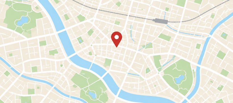 後援会事務所の地図